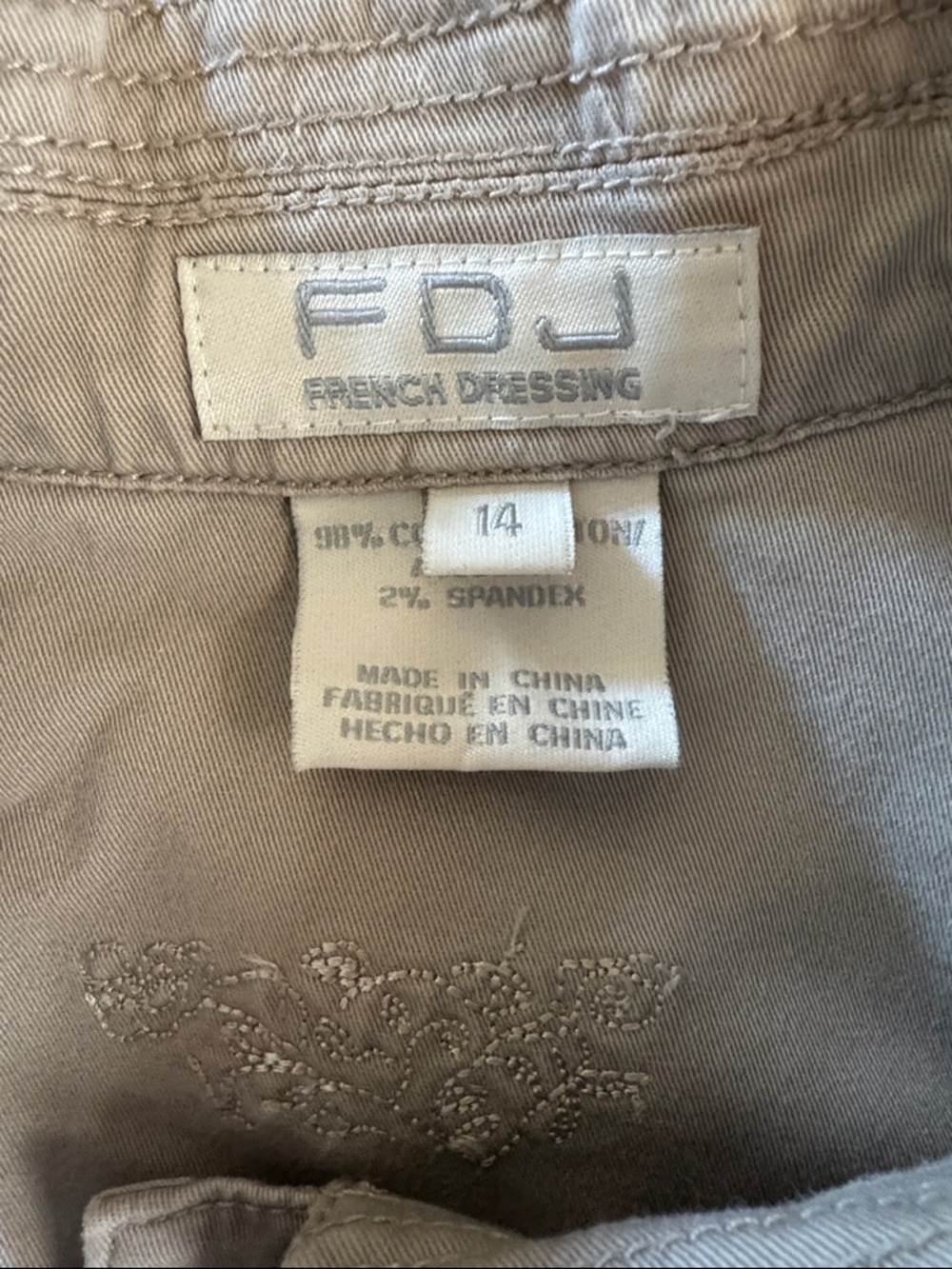FDJ French Dressing Classic Light Set Jacket and Pants - Women 10 14 - Picture 2 of 12